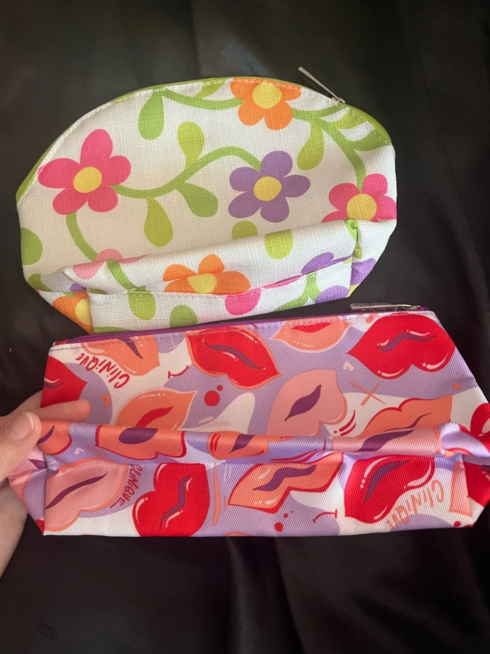 Two Clinique Makeup Pouches Brand New